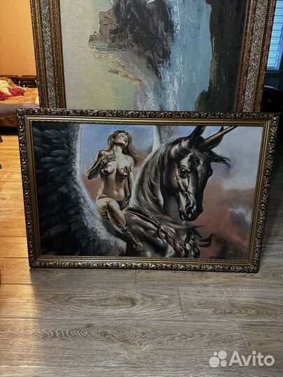 Картина из гобелена