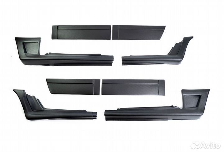 Накладки на пороги, двери и арки газ 3110 31105