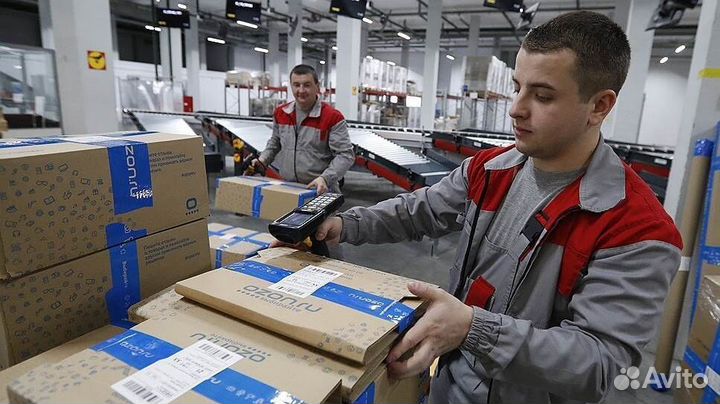 Разнорабочие на склад ozon, без опыта