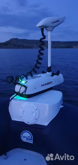 Лодочный мотор электроякорь Haibo с GPS