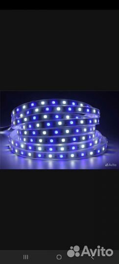 Светодиодная лента 5 метров с пультом
