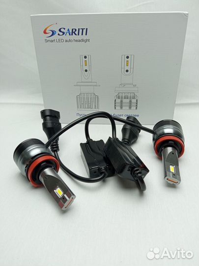 Светодиодные лампы в фары Сарити F16 H1, H11