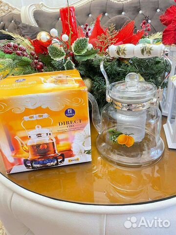 Чайник заварочный стеклянный