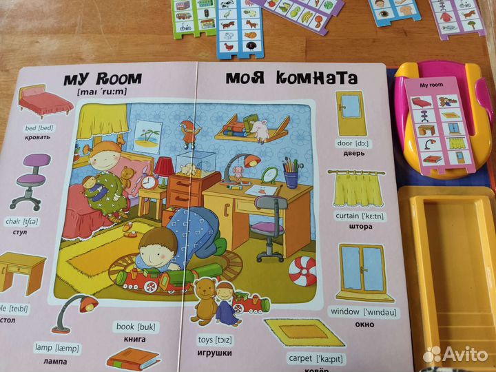 Мои первые английские слова со звуковым модулем