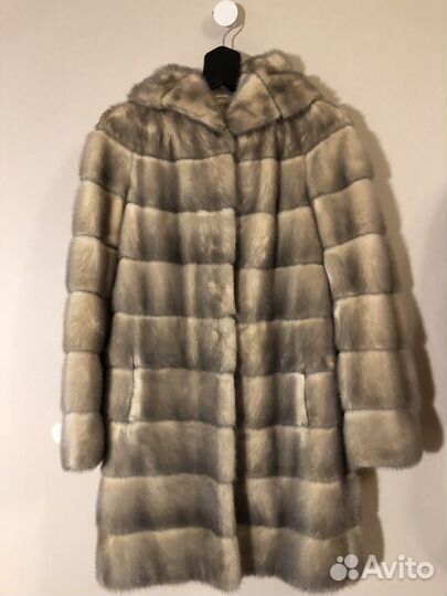 Шуба норковая (светлая)