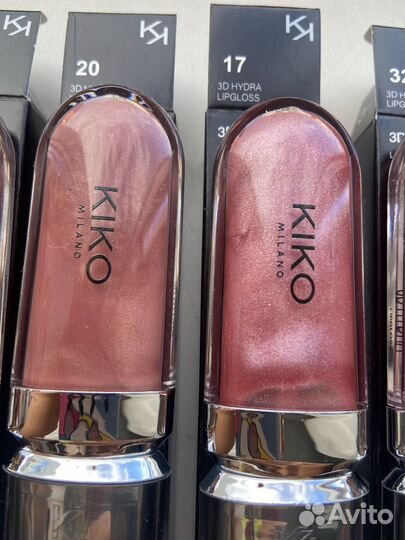 Блеск для губ Kiko 3D Hydra Lipgloss смягчающий