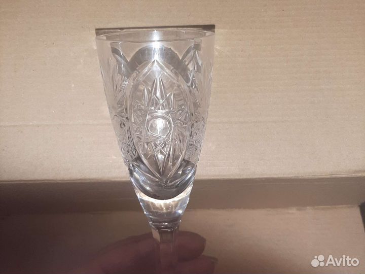 Фужеры хрустальные СССР