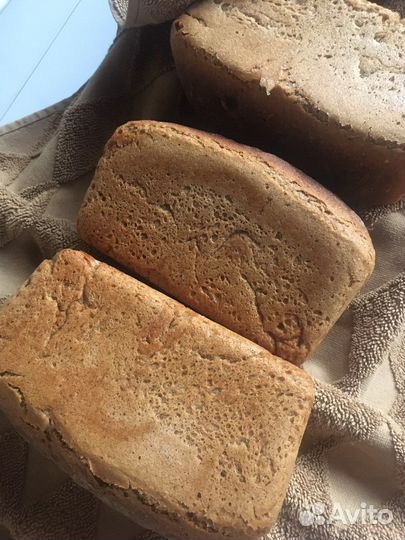 Домашний хлеб на закваске, безглютеновые блюда