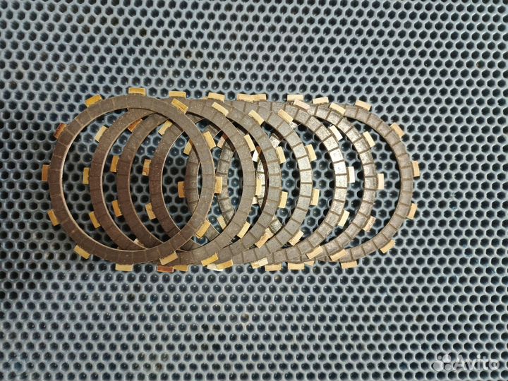 Honda CBR750 hurricane фрикционные диски сцепления