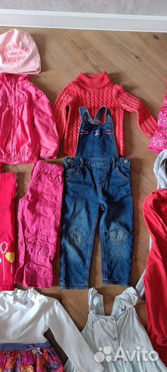 Пакет одежды для девочки 86 92 см