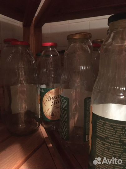 Банки, бутылки стекляные