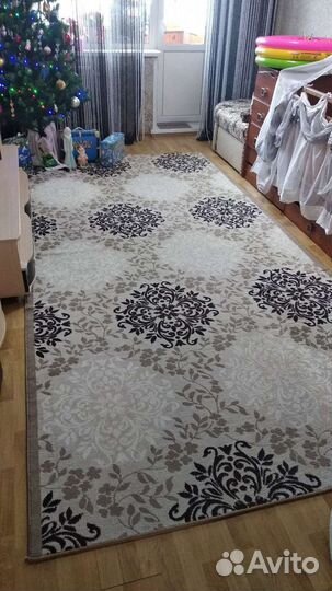 Палас ковер 4*2. В отличном состоянии. После химч