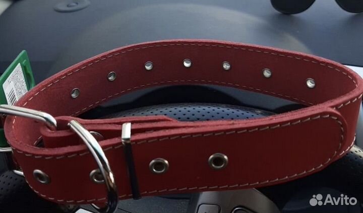 Ошейник из натуральной кожи
