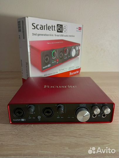 Звуковая карта Focusrite