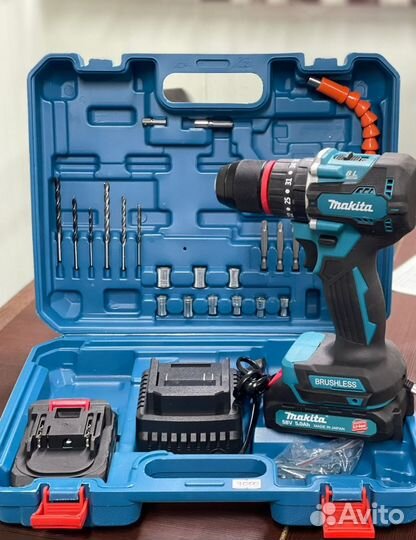 NEW Аккум. Шуруповерт Makita 58v ударный бесщеточн