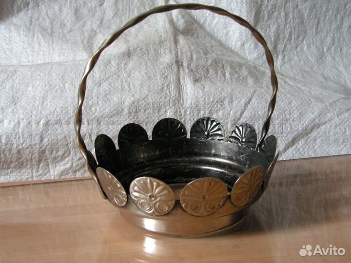 Мельхиоровый ободок