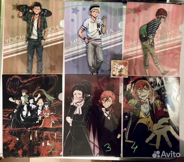 Аниме файлы/уголки anime clear file