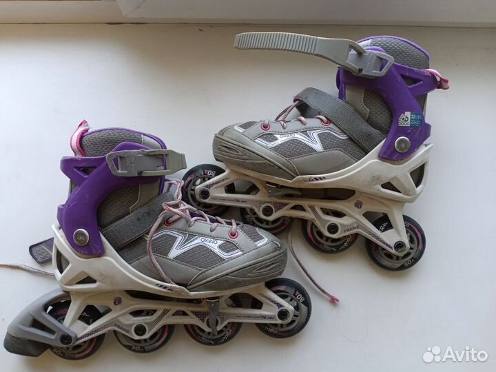 Ролики детские для девочи Oxelo 32-35 размер
