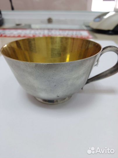 Серебряная чашка проба 875 Арт. 004205840123