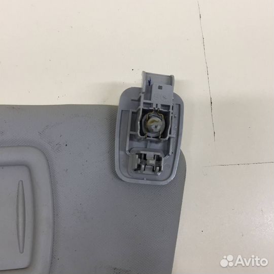 Козырек солнцезащитный внутри Renault Fluence 2010-2017