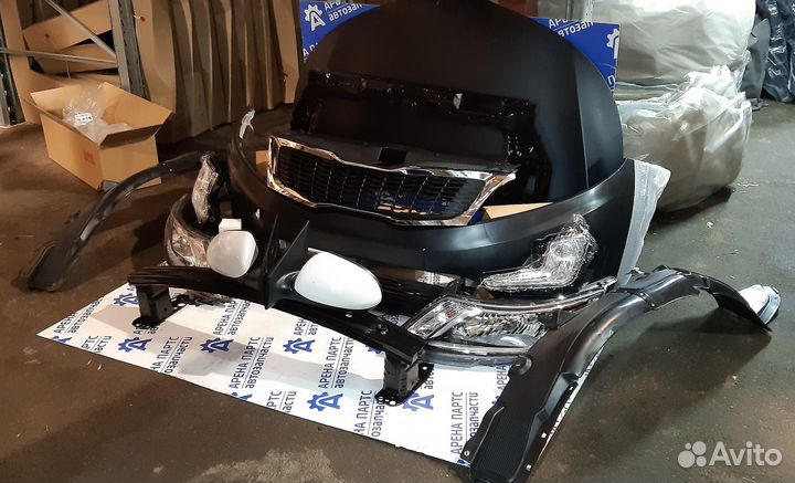 Фара крылья бампер телевизор на Kia Rio 3