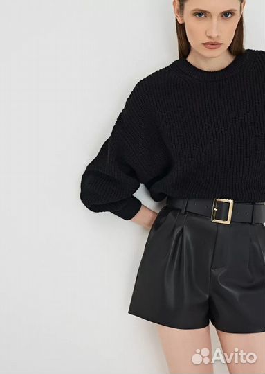 Шорты экокожа Ostin