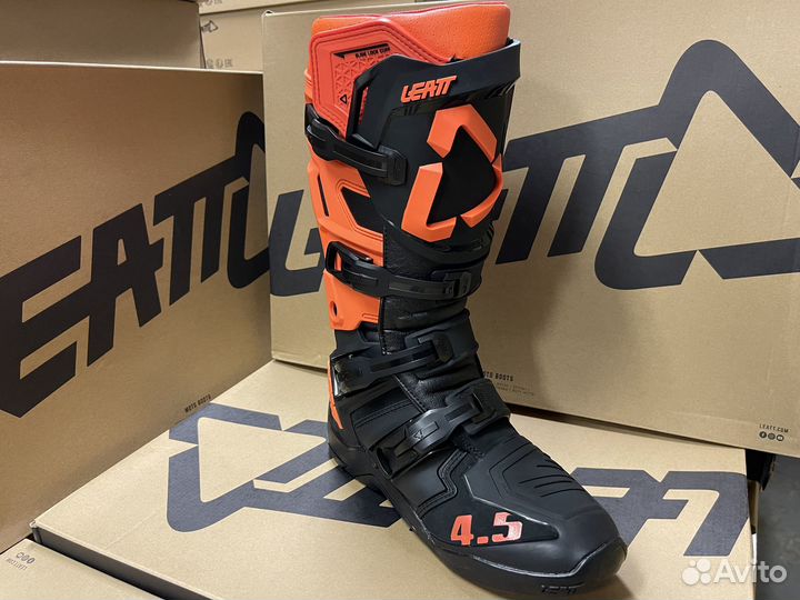 Мотоботы Leatt Boots 4.5 V23 Orange