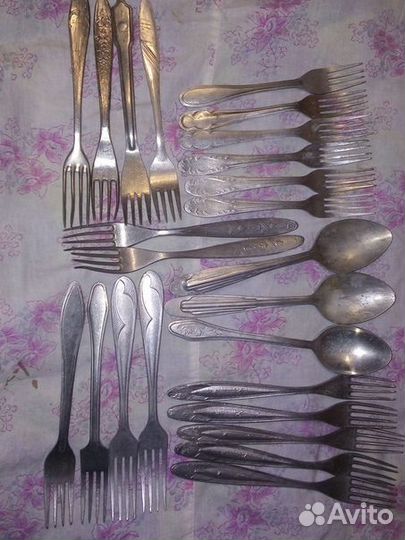 Вилки алюминиевые 1959 г СССР