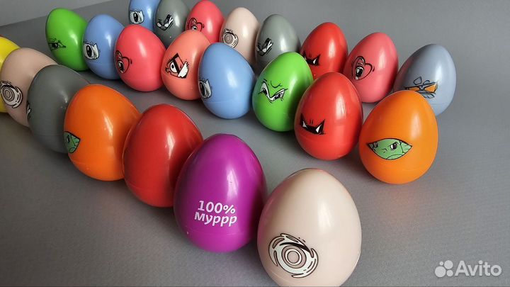 Игрушки яйца треснутые 3