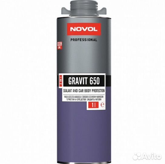 Novol Gravit 650 Герметик + антигравий 2 в 1