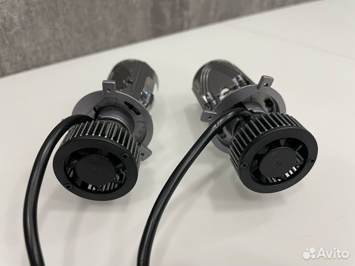 Led лампы с линзой H4 Самые мощные M01K