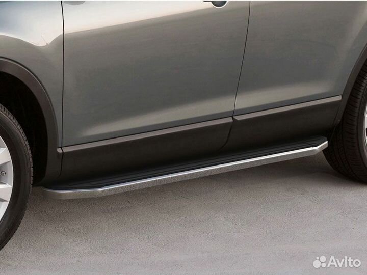 Подножки боковые пороги Volkswagen Touareg I 7L, 2