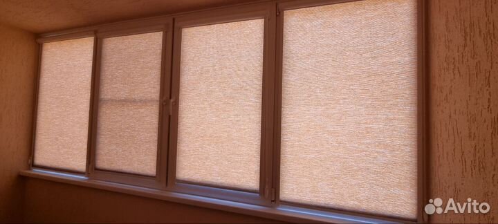 Рулонные шторы от производителя. Установка бесплат