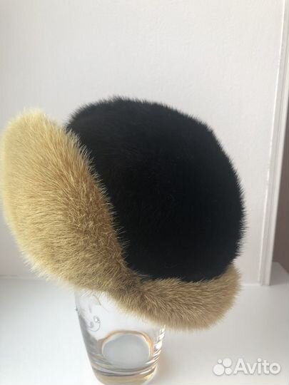 Шапка норковая, женская, новая
