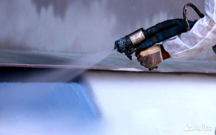 Напыляемая полимочевина. гидроизоляция от 200м2