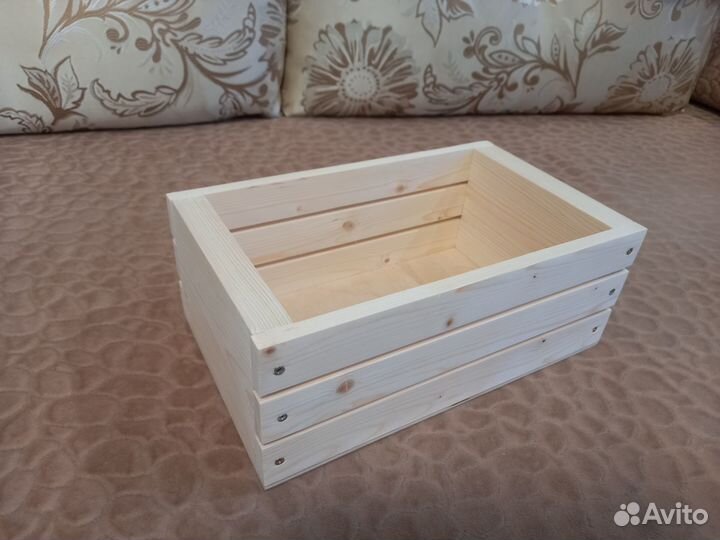 Ящик деревянный подарочный