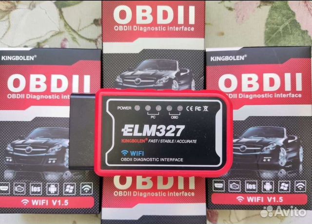 ELM 327 WiFi версия V1.5 чип pic18f25k80 OBD2 обд2