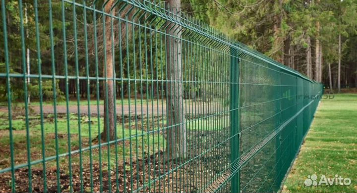 Забор металлический,ворота, калитки под ключ