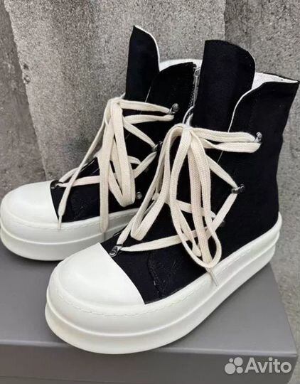 Rick Owens Hexagram Double Bumper Sneakers