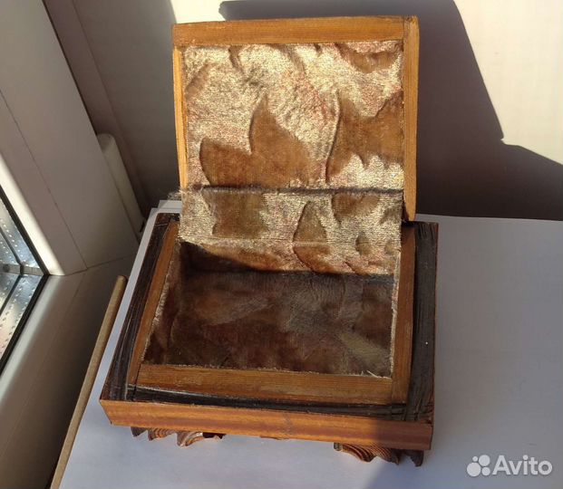 Шкатулка деревянная