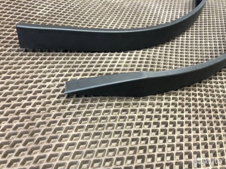 Накладки переднего бампера лада приора