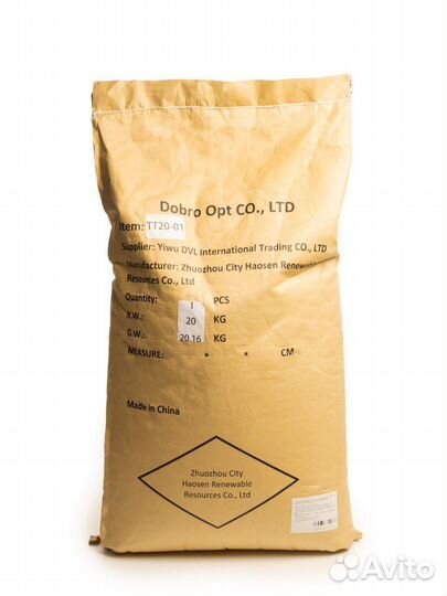 Наполнитель для кошачьего туалета тофу 20 кг, 48 л