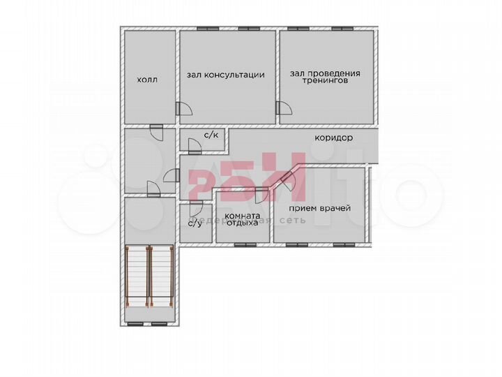 Свободный офис 153 кв.м. Тюмень