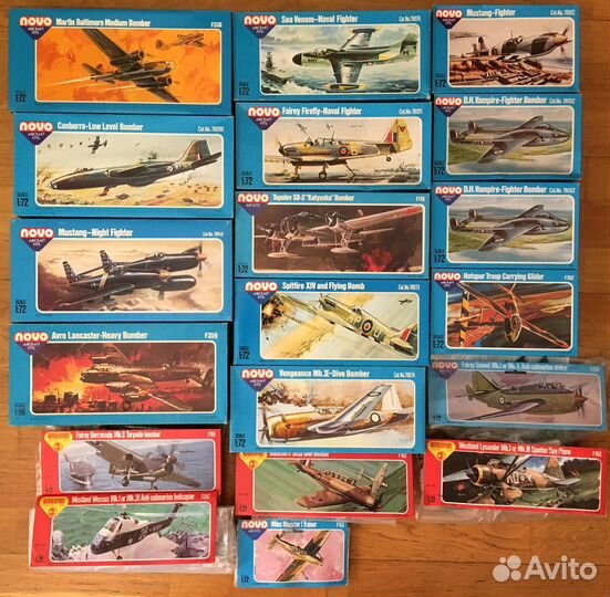 Сборные модели авиации novo-frog в1:72