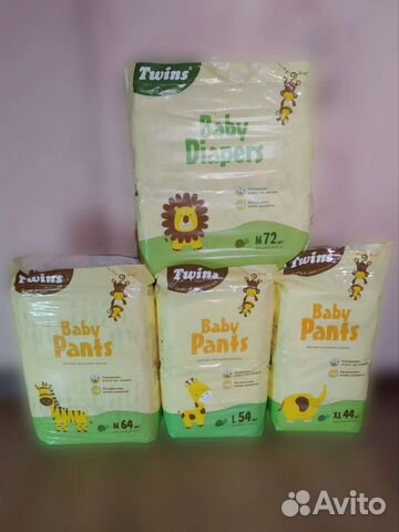 Подгузники и трусики Твинс 3,4,5,6