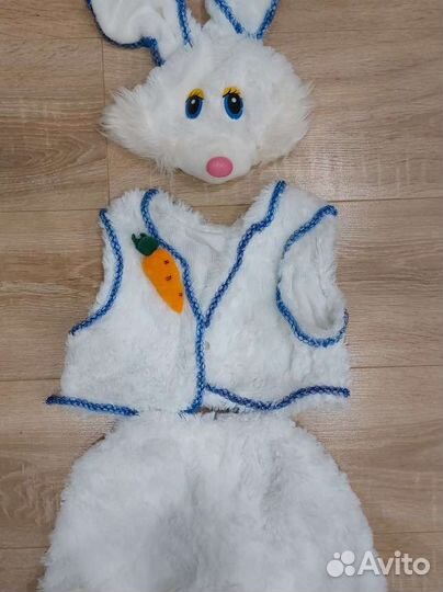 Сдам в аренду костюм зайца на 3-4 года