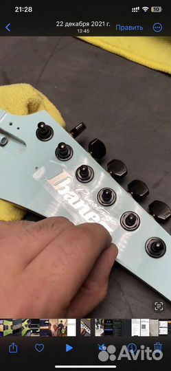 Ibanez Логотип Декаль наклейка для гитары