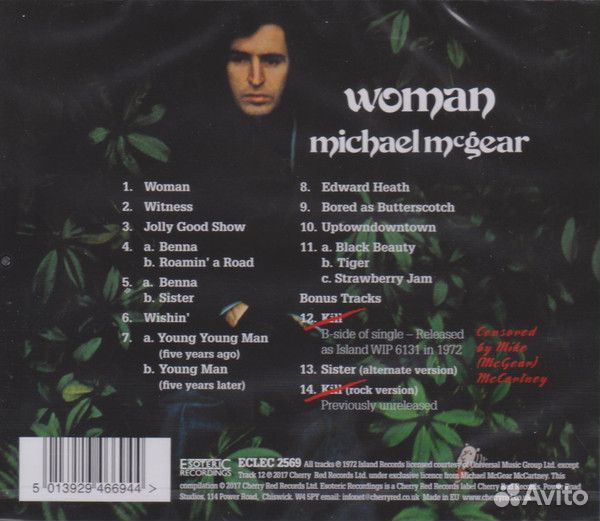 Michael McGear - Woman (CD)