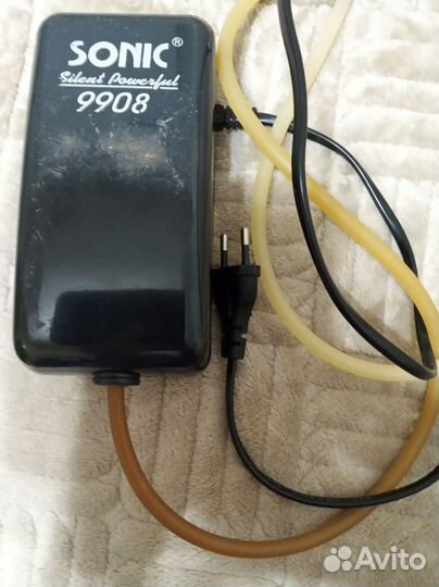 Компрессор для аквариума с подсветкой 8л в мин