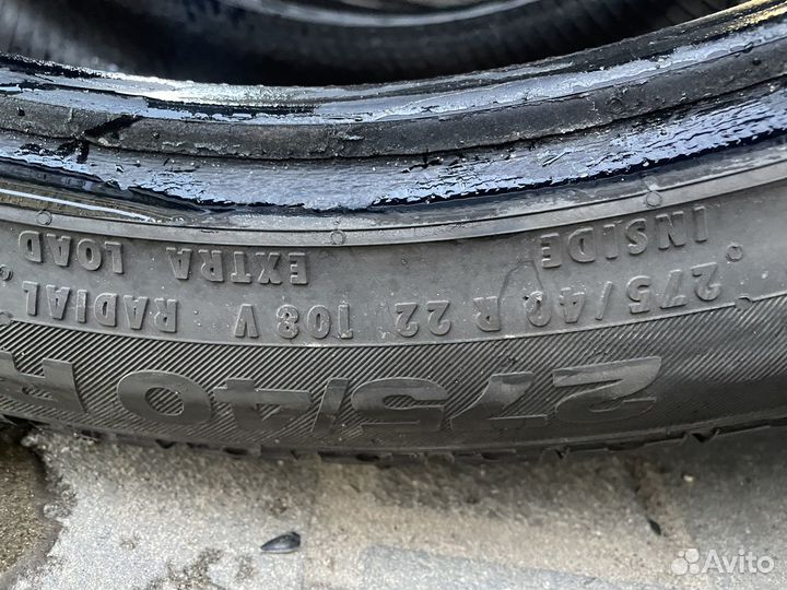 Continental ContiCrossContact Winter 275/40 R22